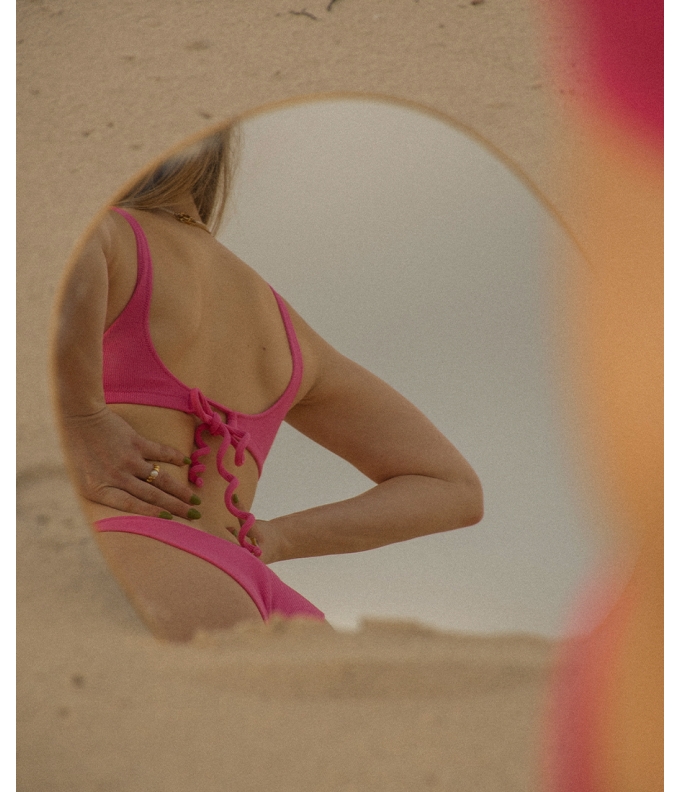 COSTA TOP - PINK TEXTURE