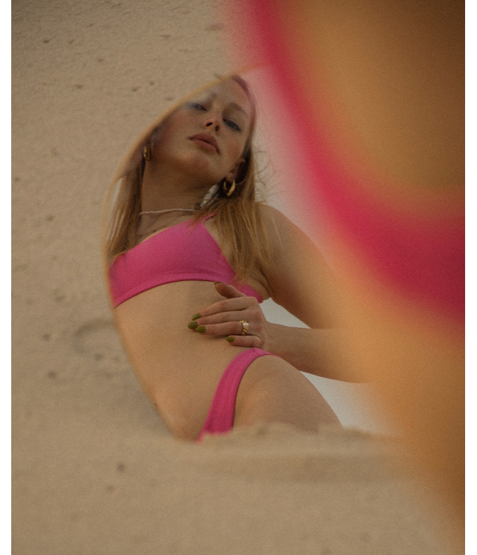 COSTA TOP - PINK TEXTURE